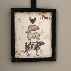 🐮Country inspired wall decor🐷🐔